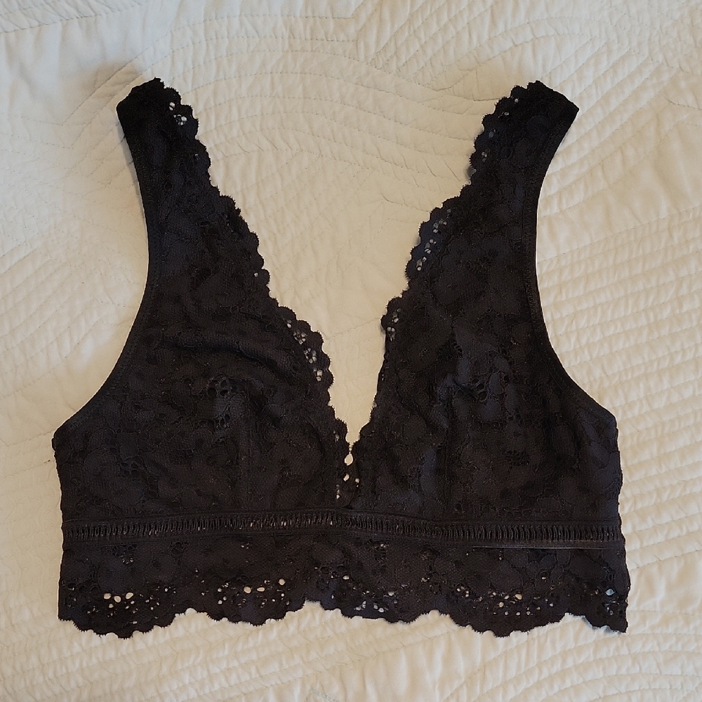 Victoria's Secret Black Lace Bralette
